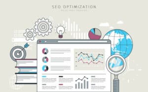 SEO Optimization Concept- Texas Web design
