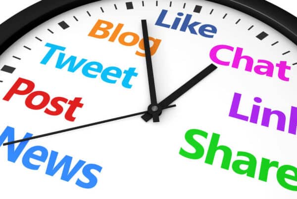 Social Media Networking Time - Texas Web Design