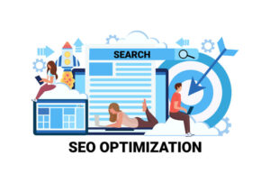 Business people using gadget seo search engine optimization- Doozy Marketing