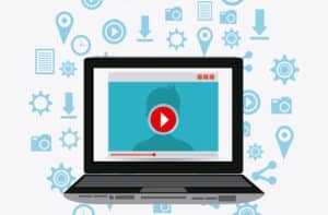 Digital and social marketing strategies, vector illustration eps 10