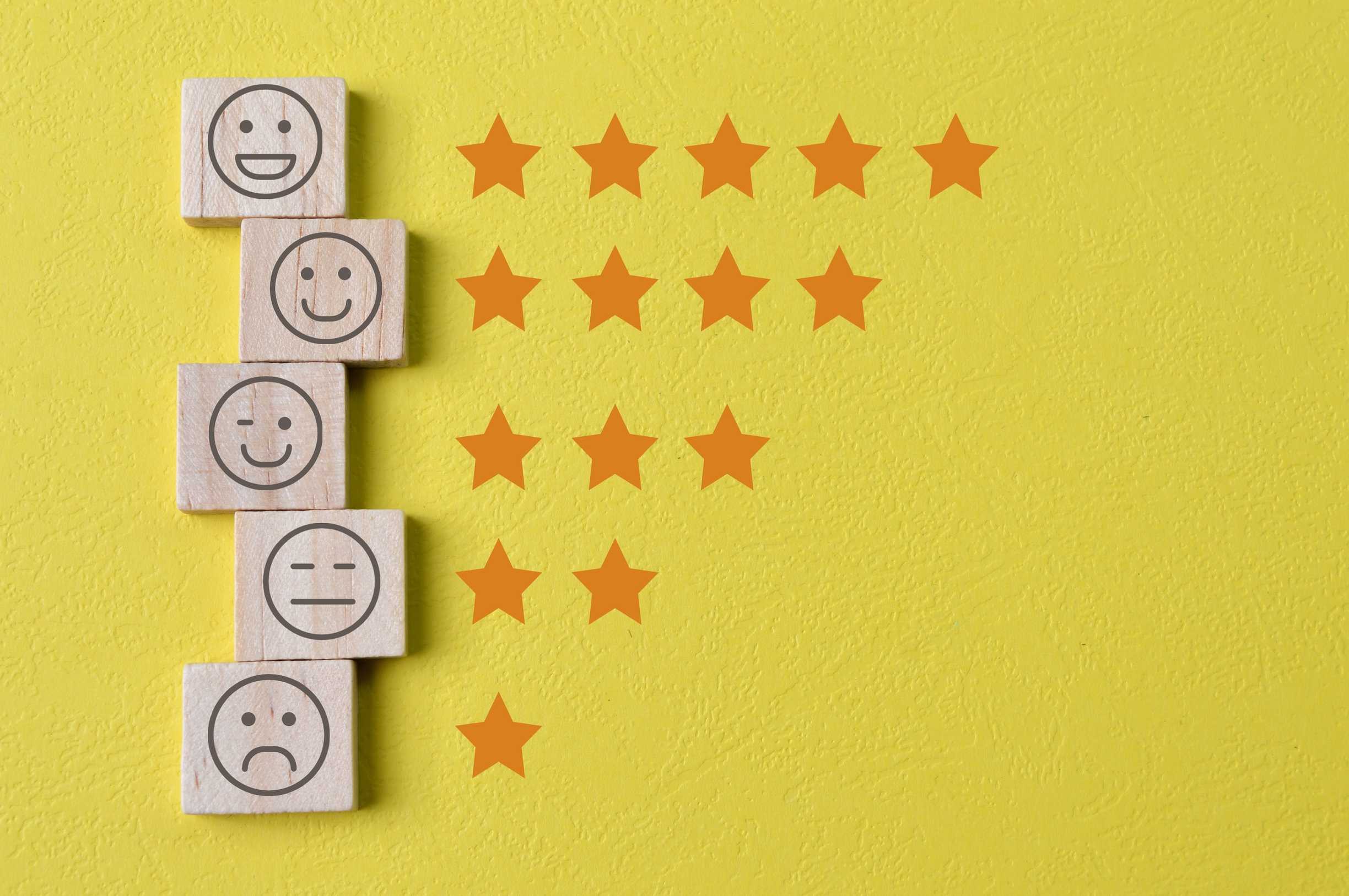 star rating testimonials
