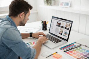 a-man-using-his-computer-creating-web-design