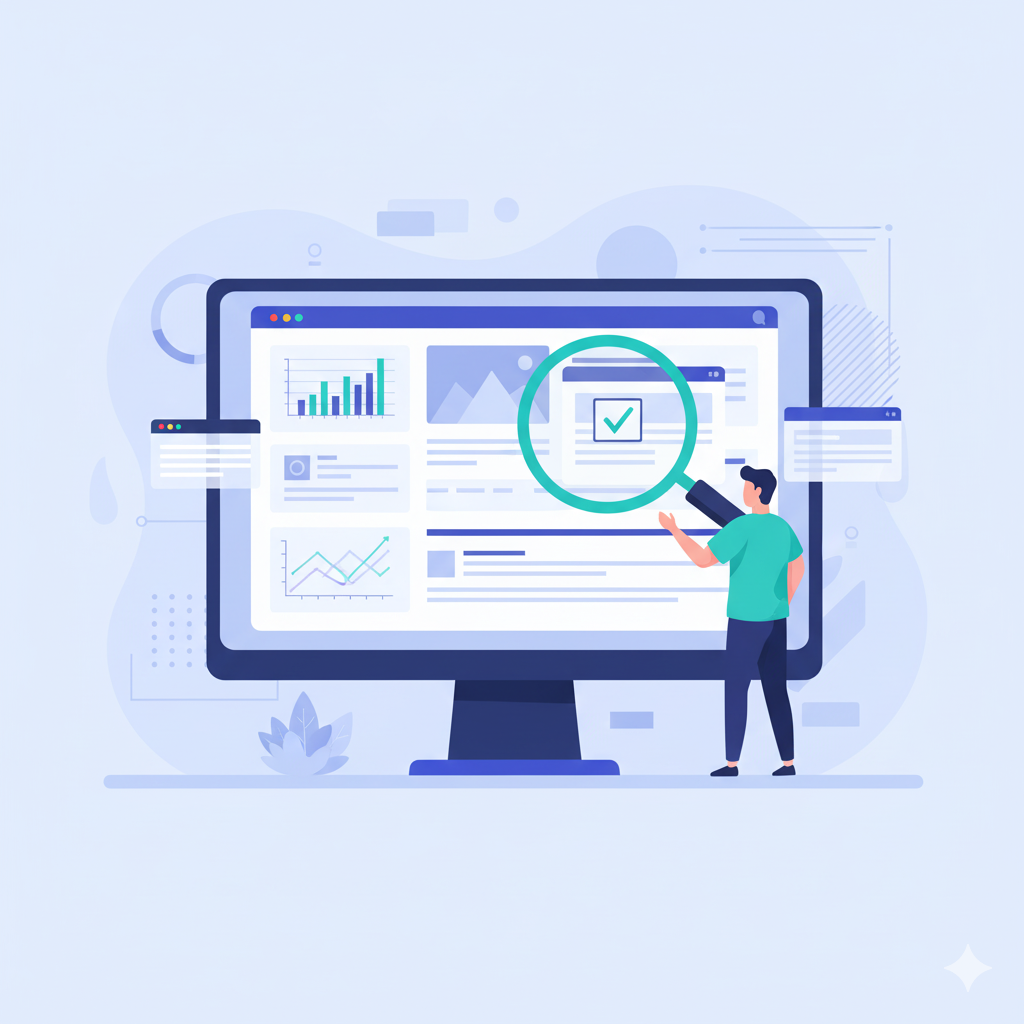 website audit concept