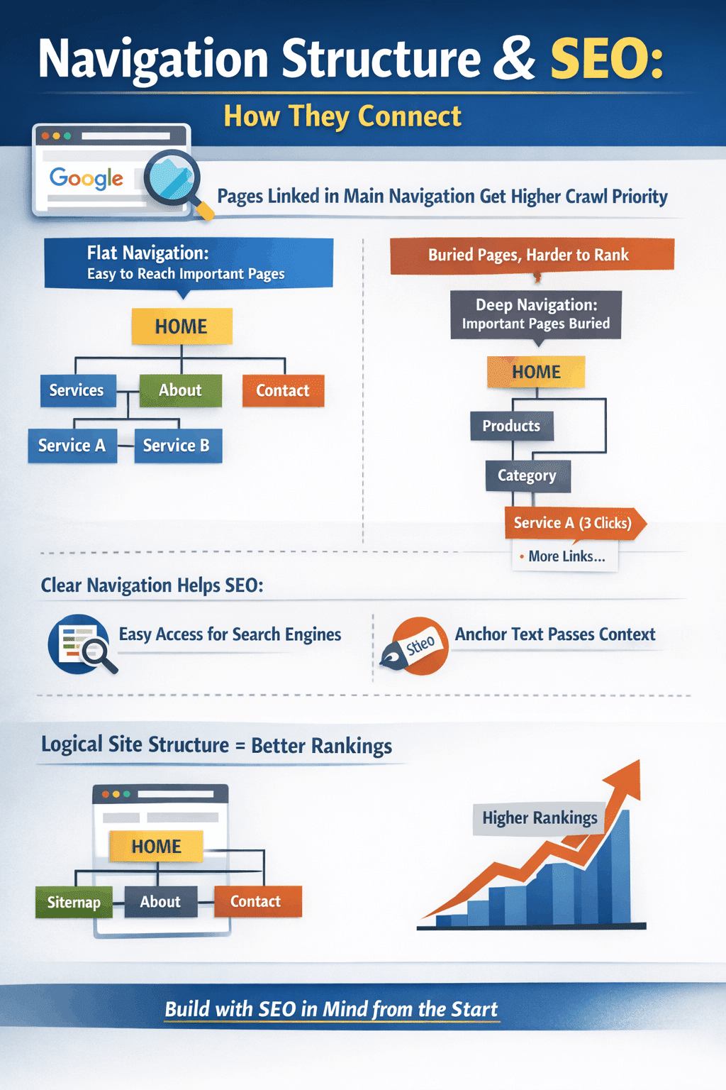 Core Navigation Design Principles for San Antonio Business Websites