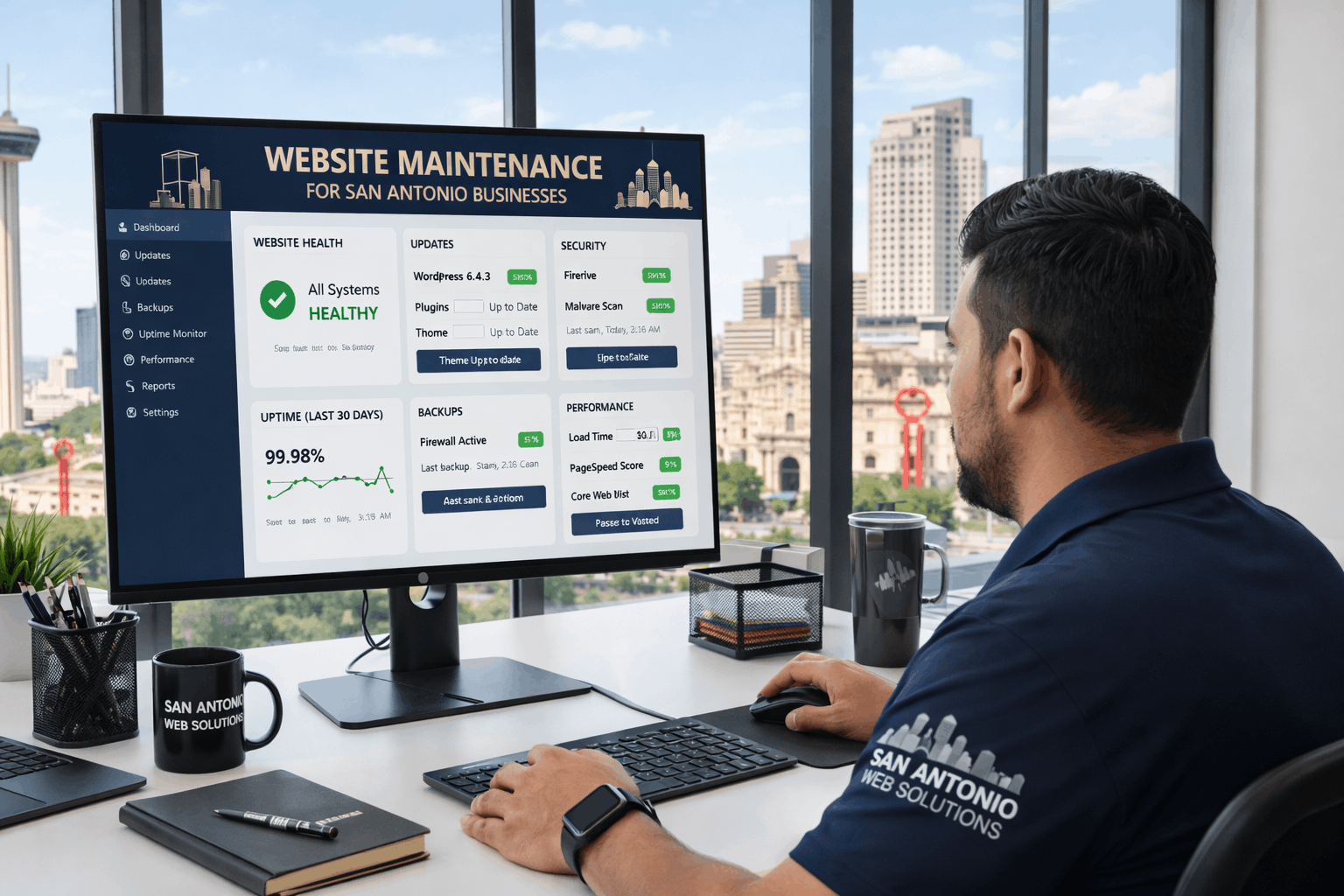 Government website support and maintenance services for municipal IT directors and city administrators