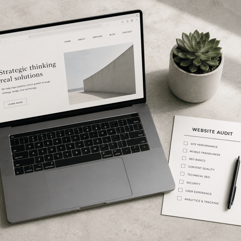 website checklist